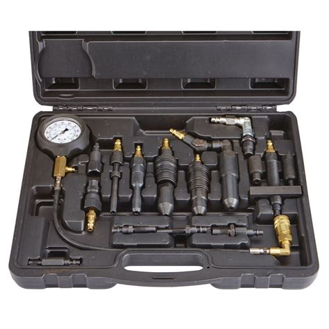 compression tester adapter set autozone|harbor freight engine compression tester.